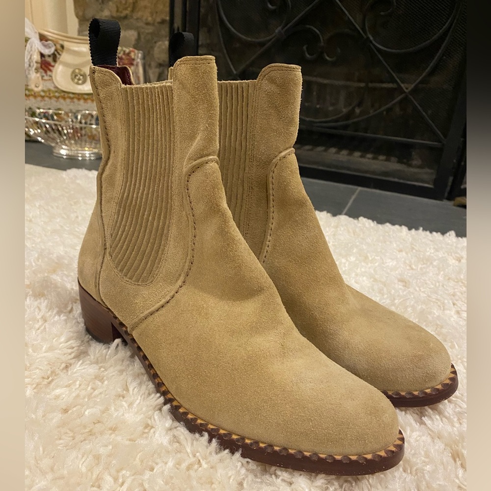 Marc by Marc Jacobs Suede Heeled Booties
